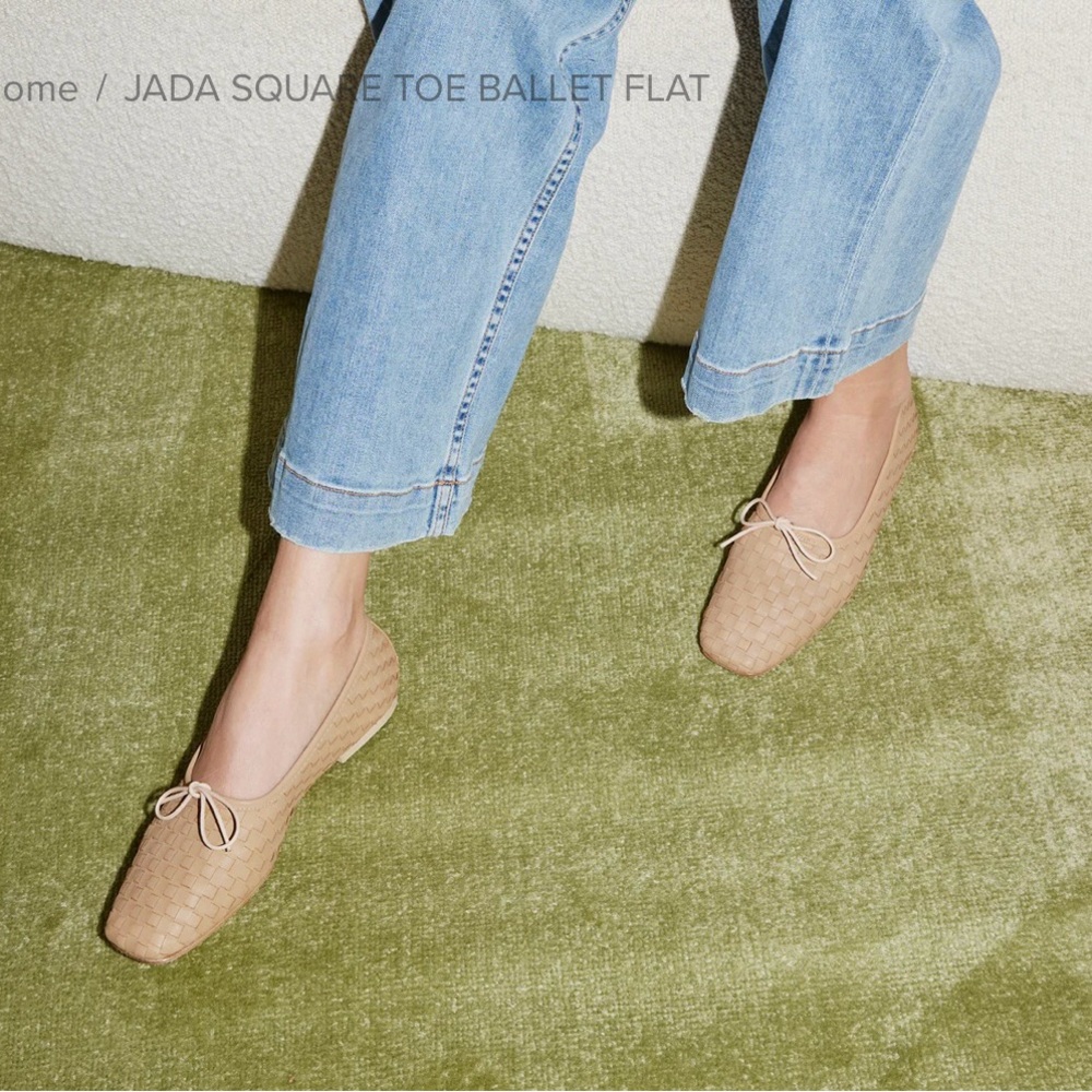 Freda Salvador Jada Square Toe Ballet Flat Size 9